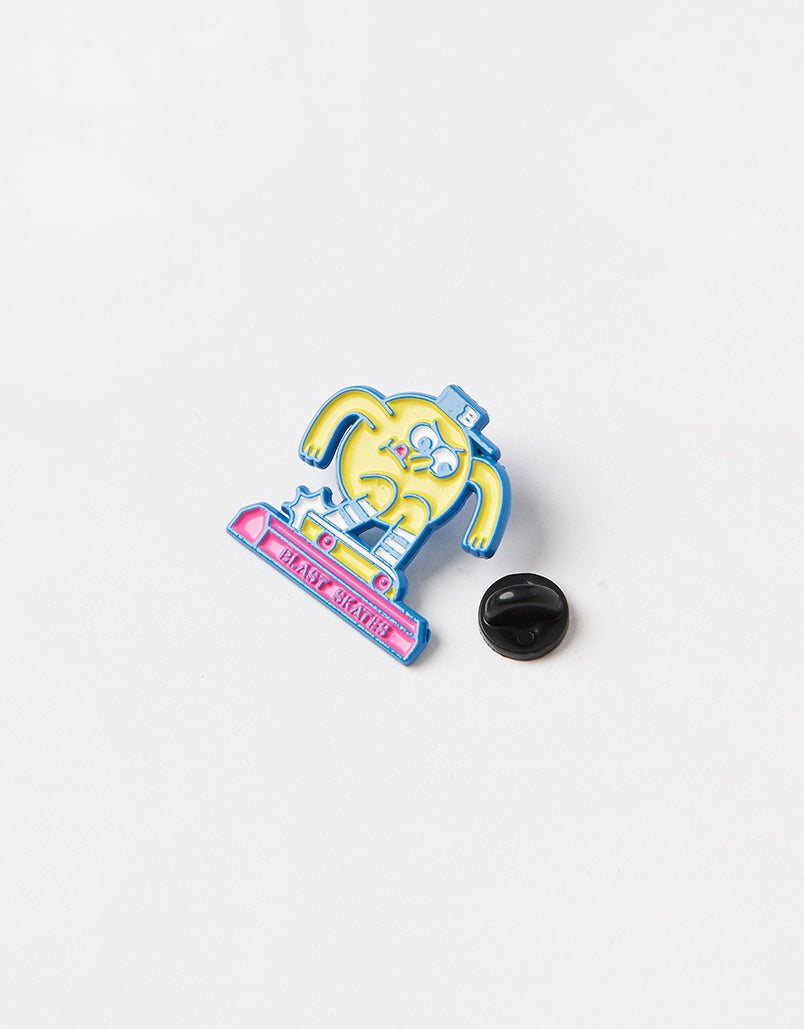 Blast Skates Curb Club Enamel Pin  - Multi