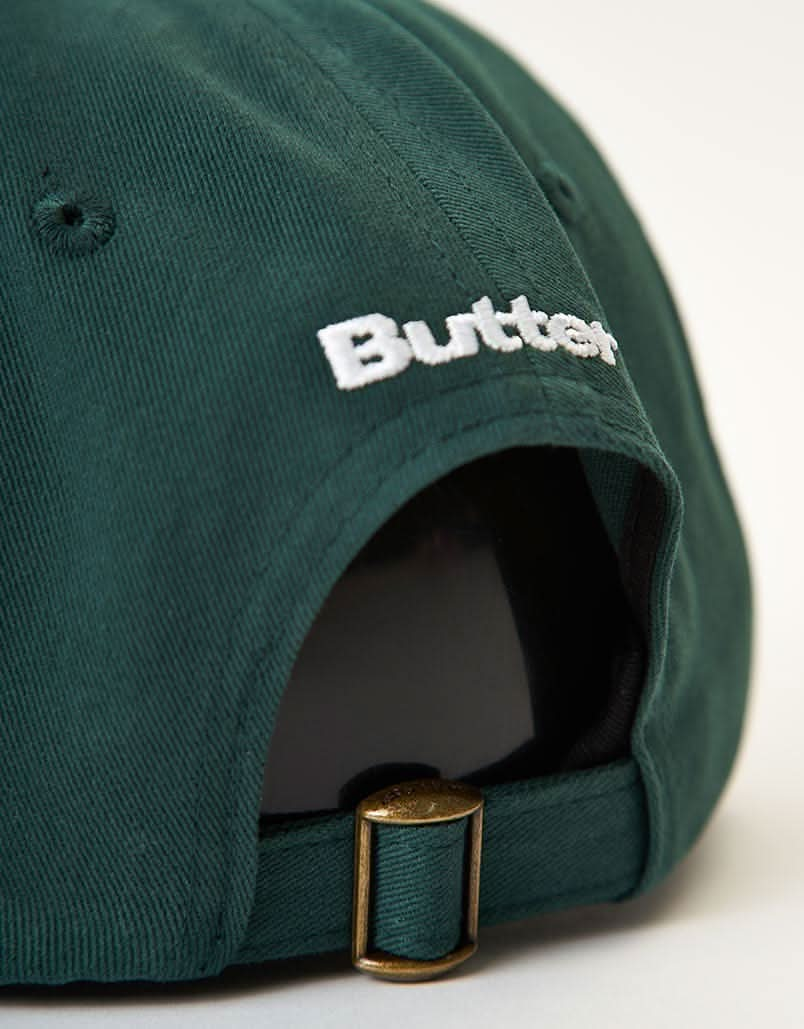 Butter Goods B Logo 6-Panel Cap - Forest