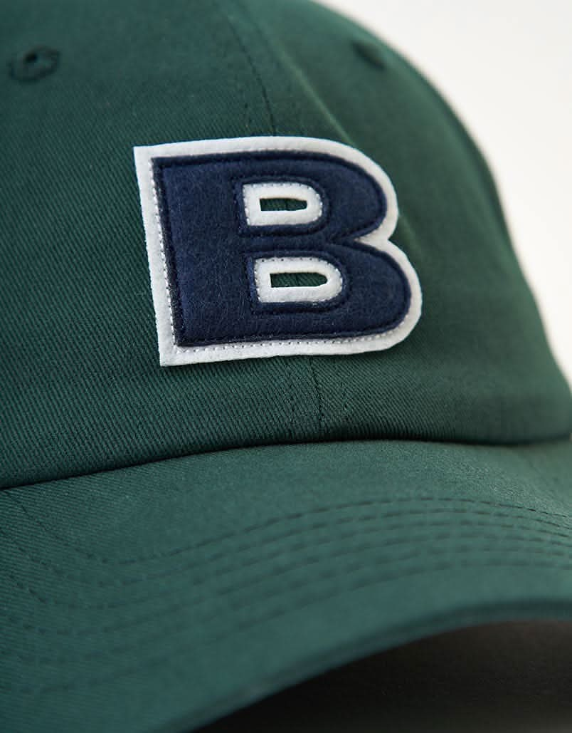 Butter Goods B Logo 6-Panel Cap - Forest