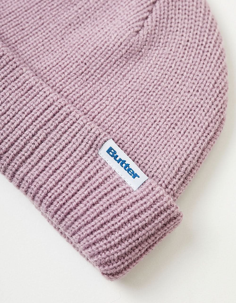 Butter Goods Wharfie Beanie -  Mauve