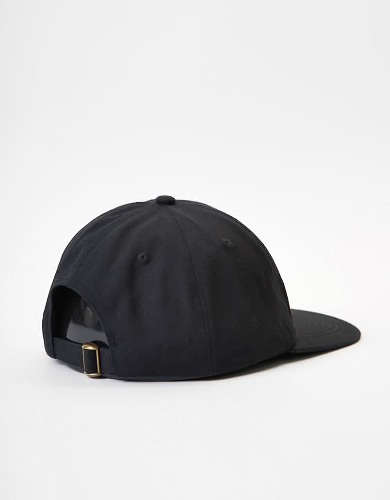 Butter Goods Cherub 6-Panel Cap - Black