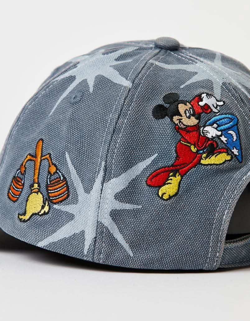 Butter Goods x Disney All Over 6 Panel Cap - Slate