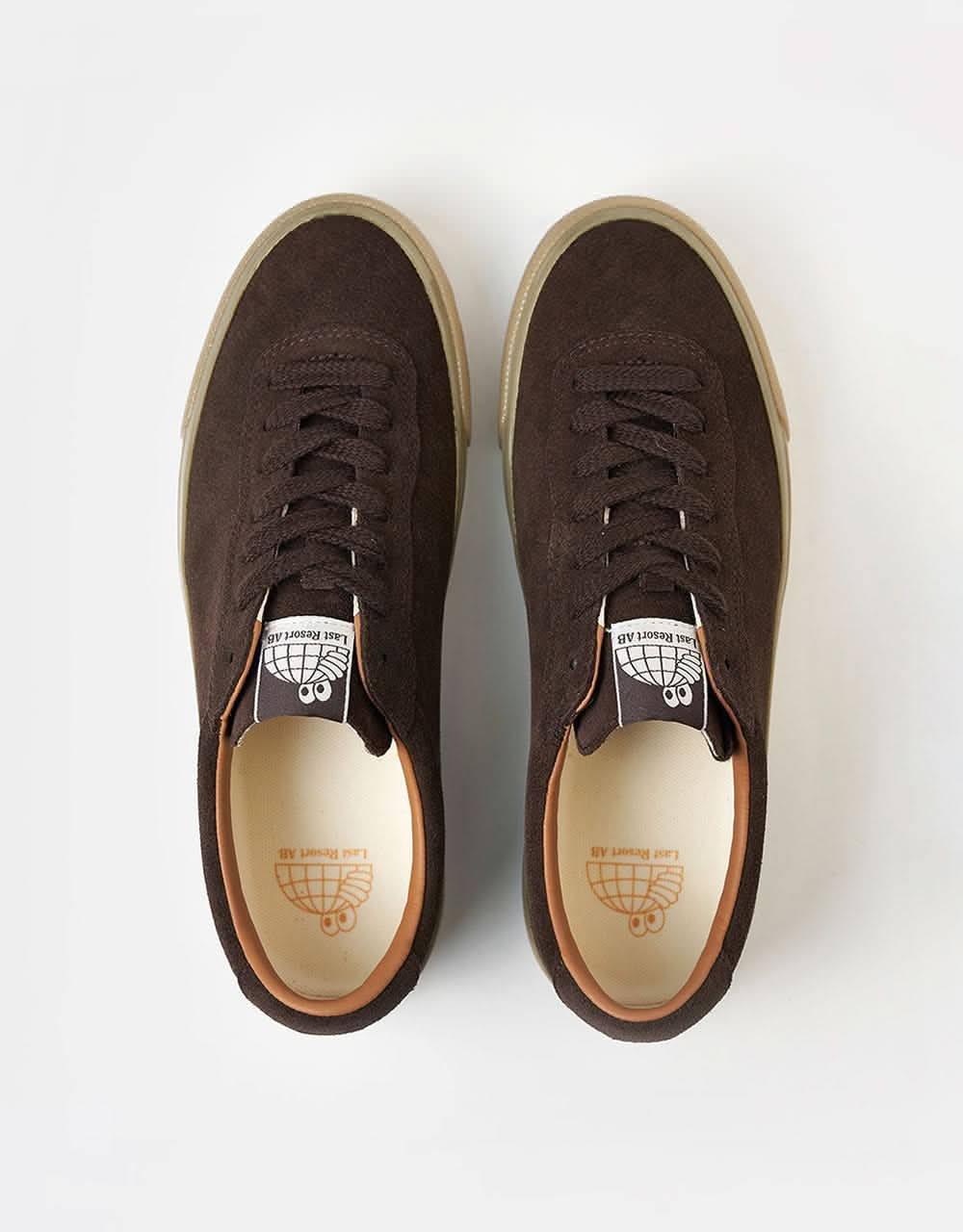 Last Resort AB VM001 Suede Lo Skate Shoes - Brown/Gum