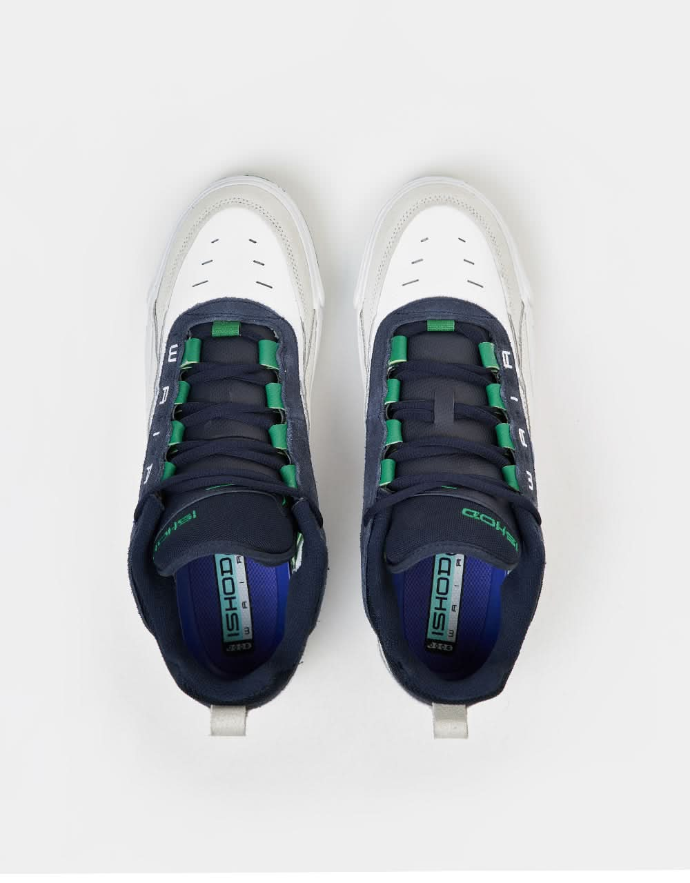 Nike SB Air Max Ishod Skateschuhe – Weiß/Persian Violet-Obsidian-Pine Green-Summit White