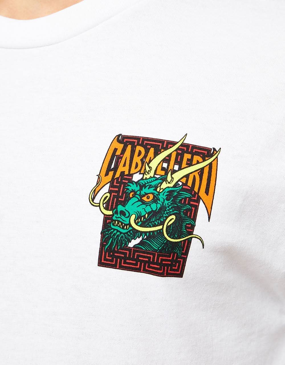 Powell Peralta Caballero Street Dragon T-Shirt - White