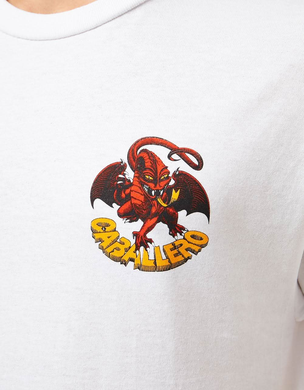 Powell Peralta Cab Classic Dragon II T-Shirt - White