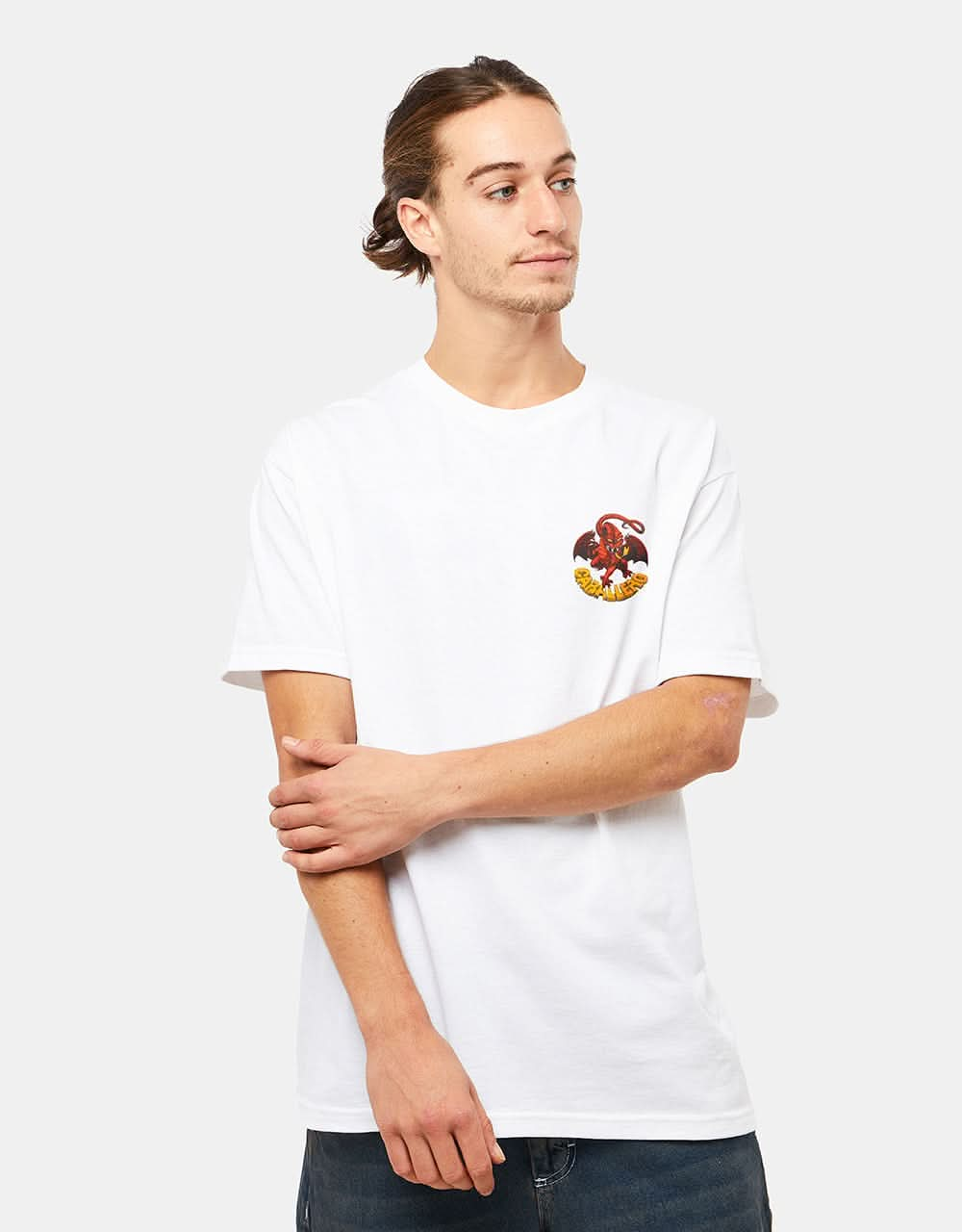 Powell Peralta Cab Classic Dragon II T-Shirt - White