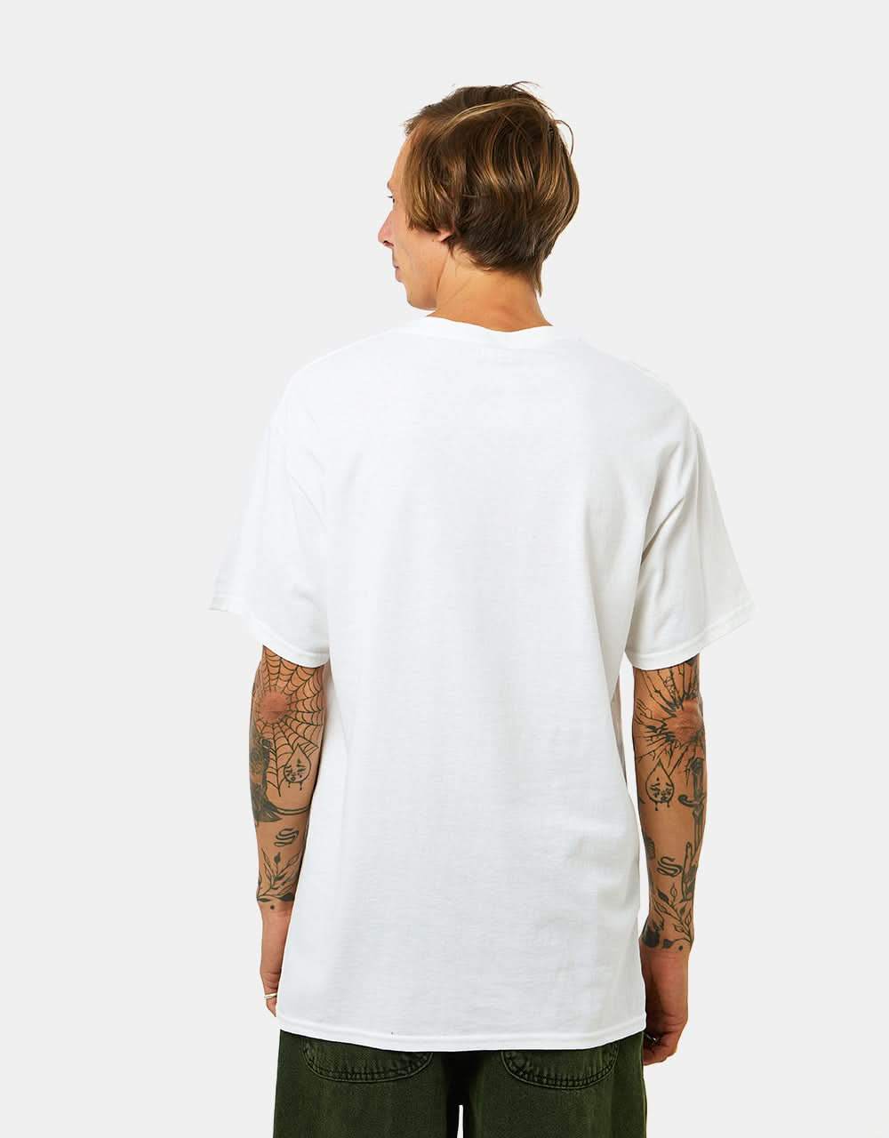 Zero Single Skull T-Shirt - White/Black