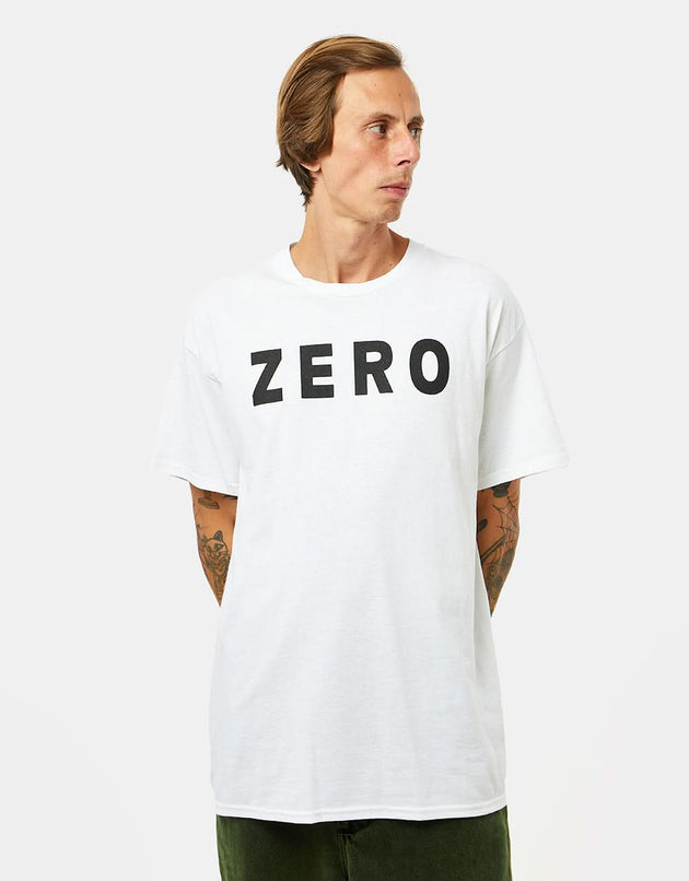 Zero Army T-Shirt - White/Black