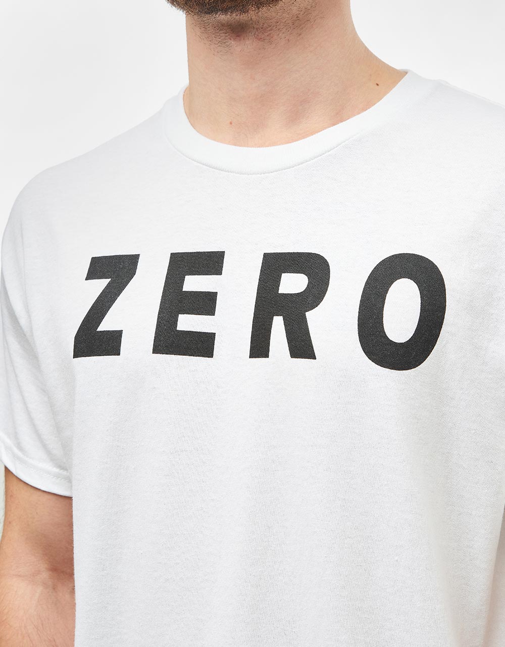 Zero Army T-Shirt - White/Black