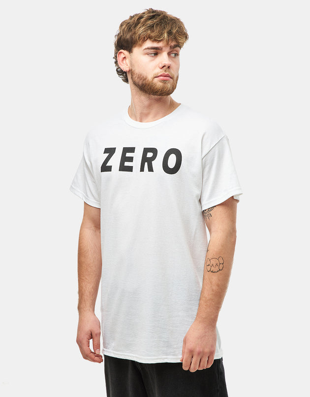 Zero Army T-Shirt - White/Black