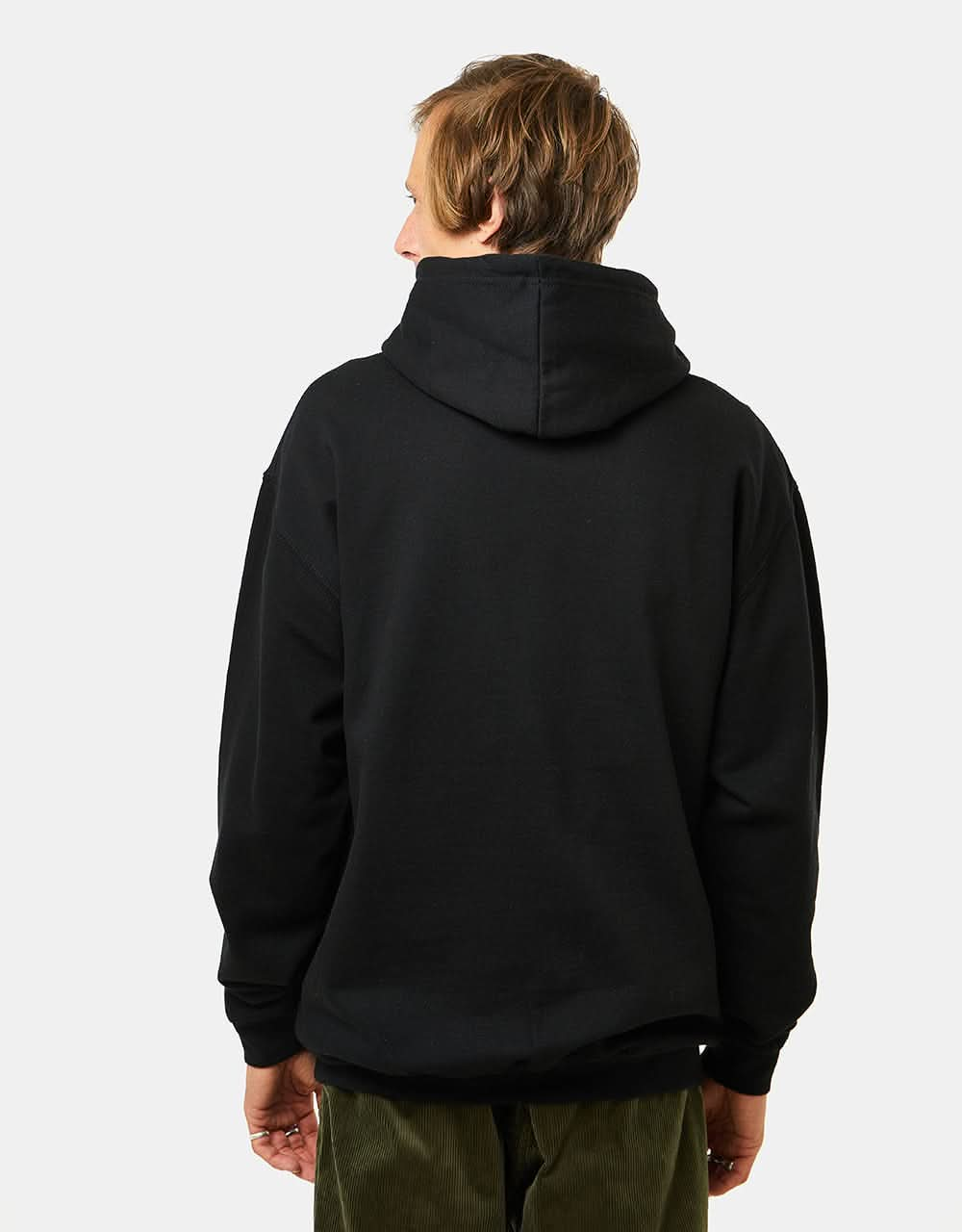 Zero Army Pullover Hoodie - Black/White