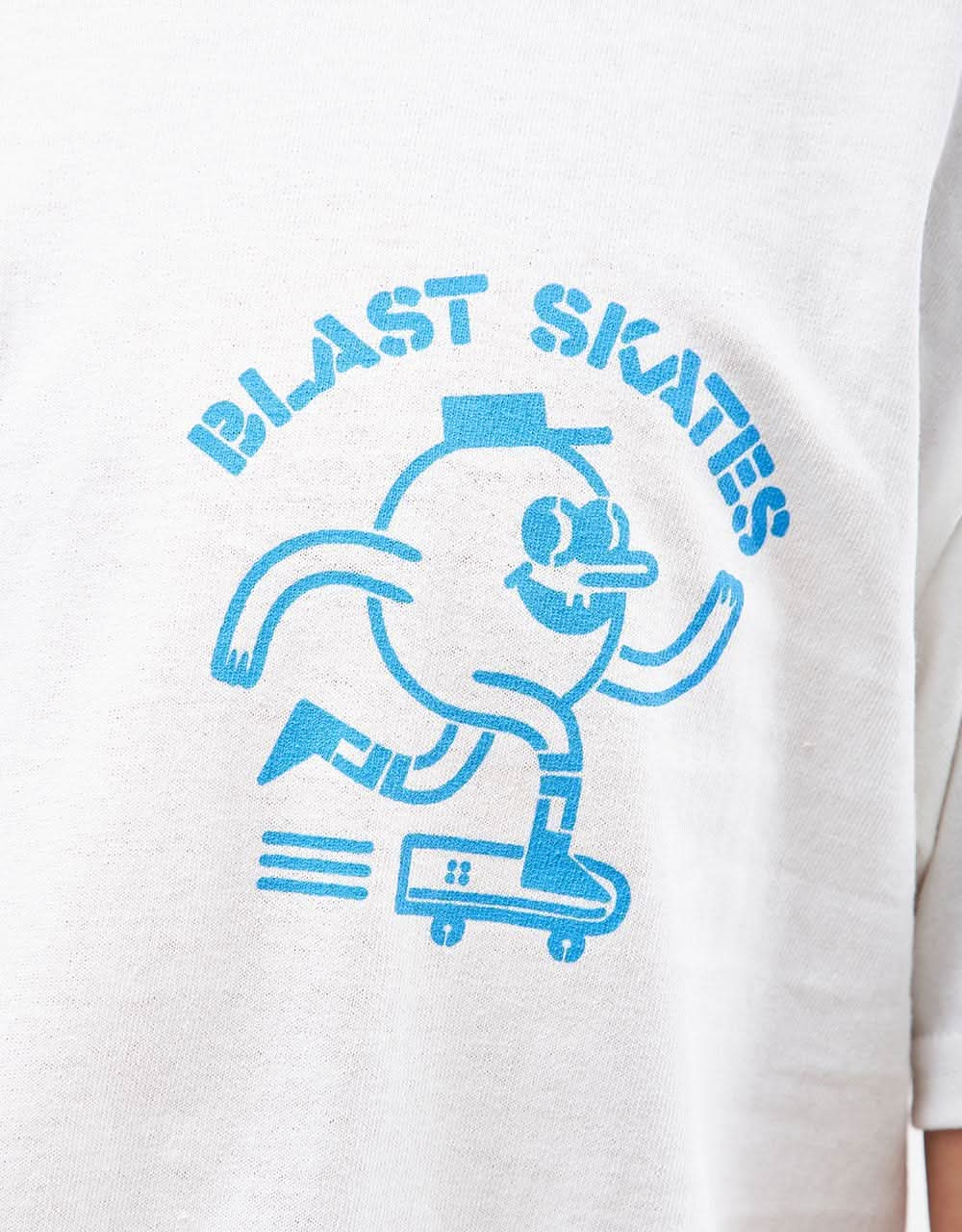 Blast Skates Curb Club T-Shirt - White