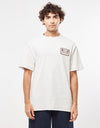 Pass~Port x Evisen Logo Lock~Up T-Shirt - White