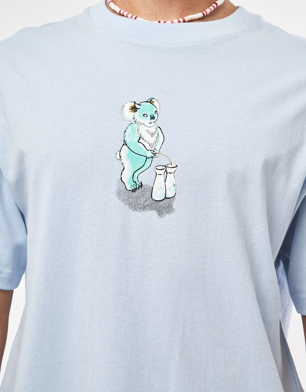 Pass~Port x Evisen Sake T-Shirt - Powder Blue