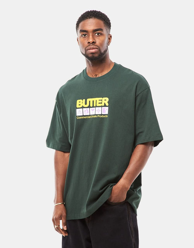 Butter Goods Symbols T-Shirt - Dark Forest