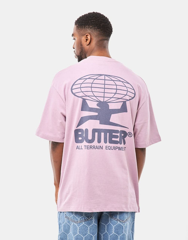 Butter Goods All Terrain T-Shirt - Washed Berry