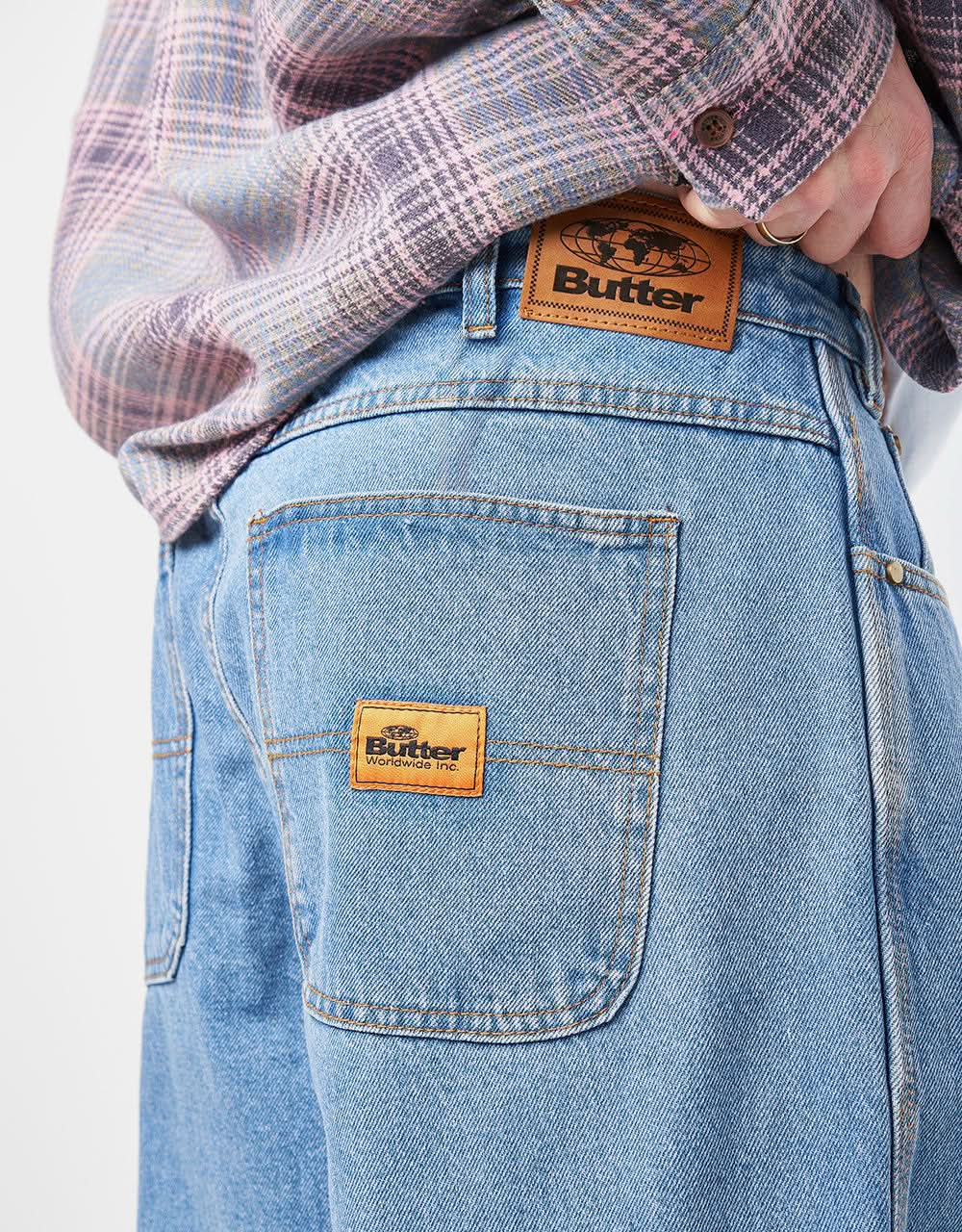 Butter Goods Santosuosso Denim Jean - Washed Indigo