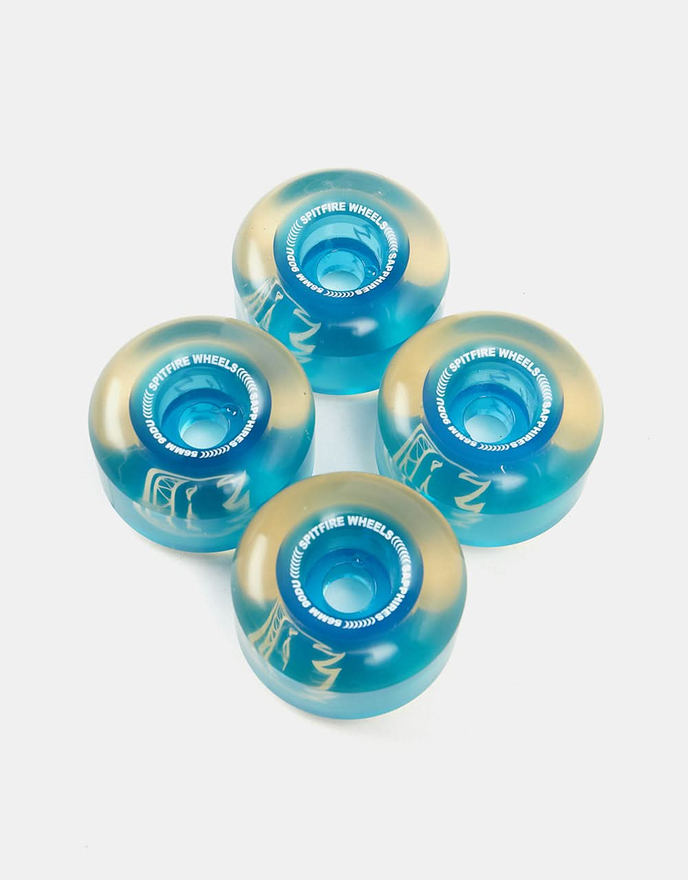 Spitfire Sapphires 90d Skateboard Wheels - 56mm