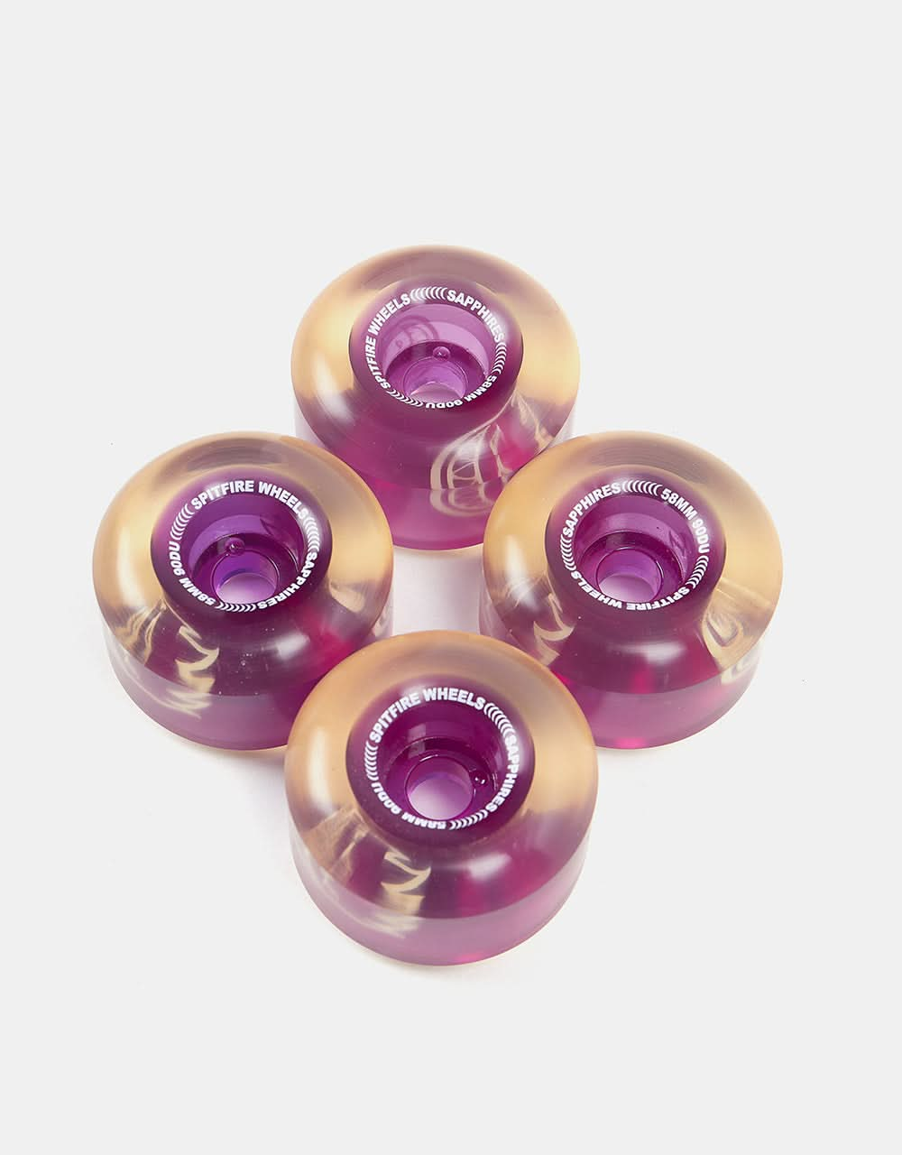 Ruote da skateboard Spitfire Sapphires 90d - 58 mm