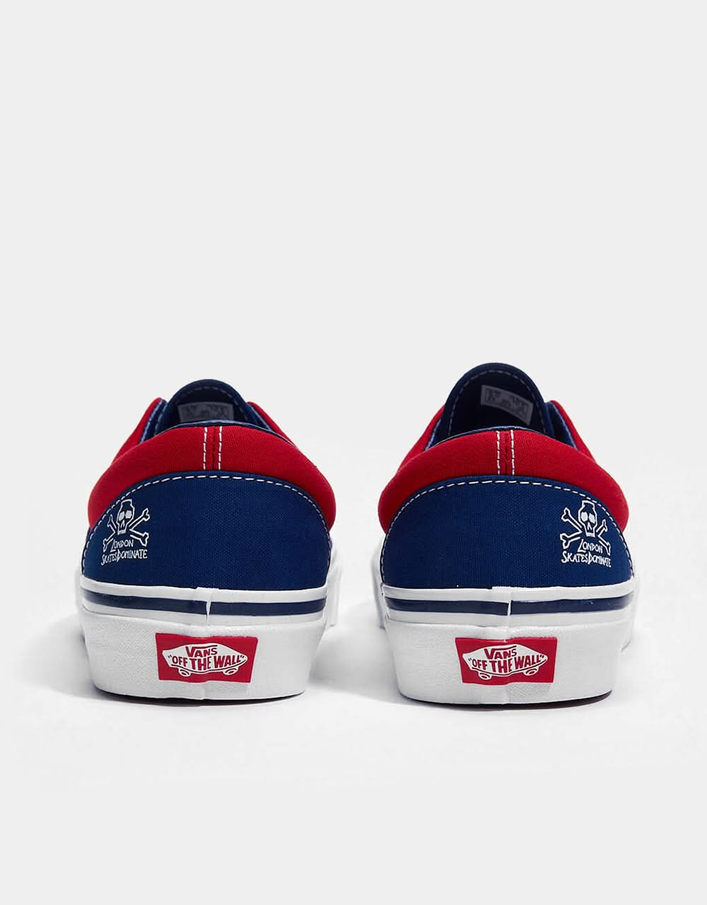 Vans x London Skates Dominate Era 95 DX Limited Edition Skate Shoes - Red/Blue