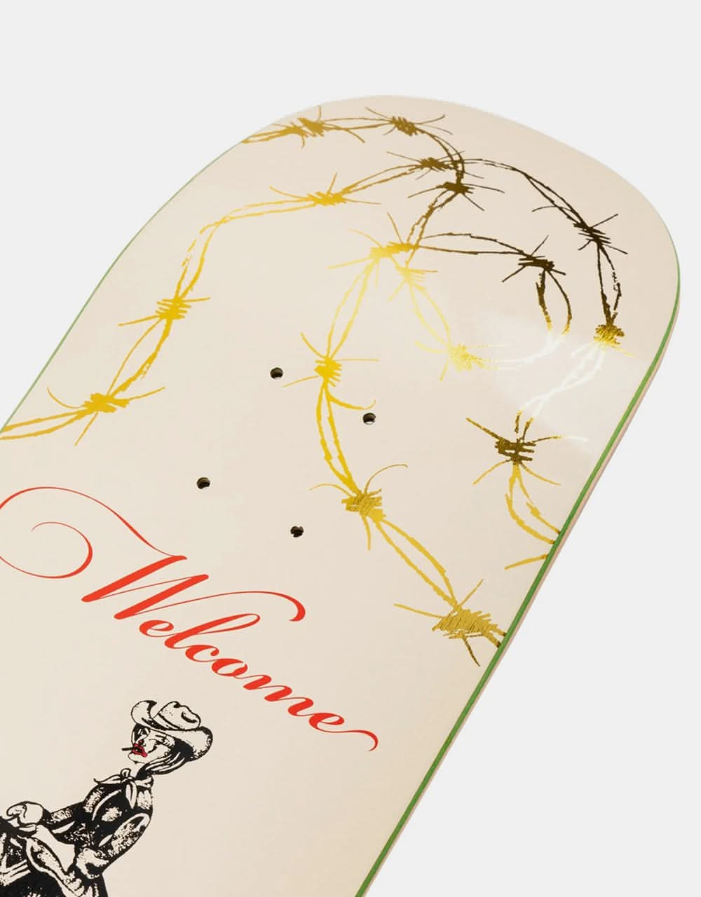 Welcome Townley Cowgirl on Enenra Skateboard Deck - 8.5"