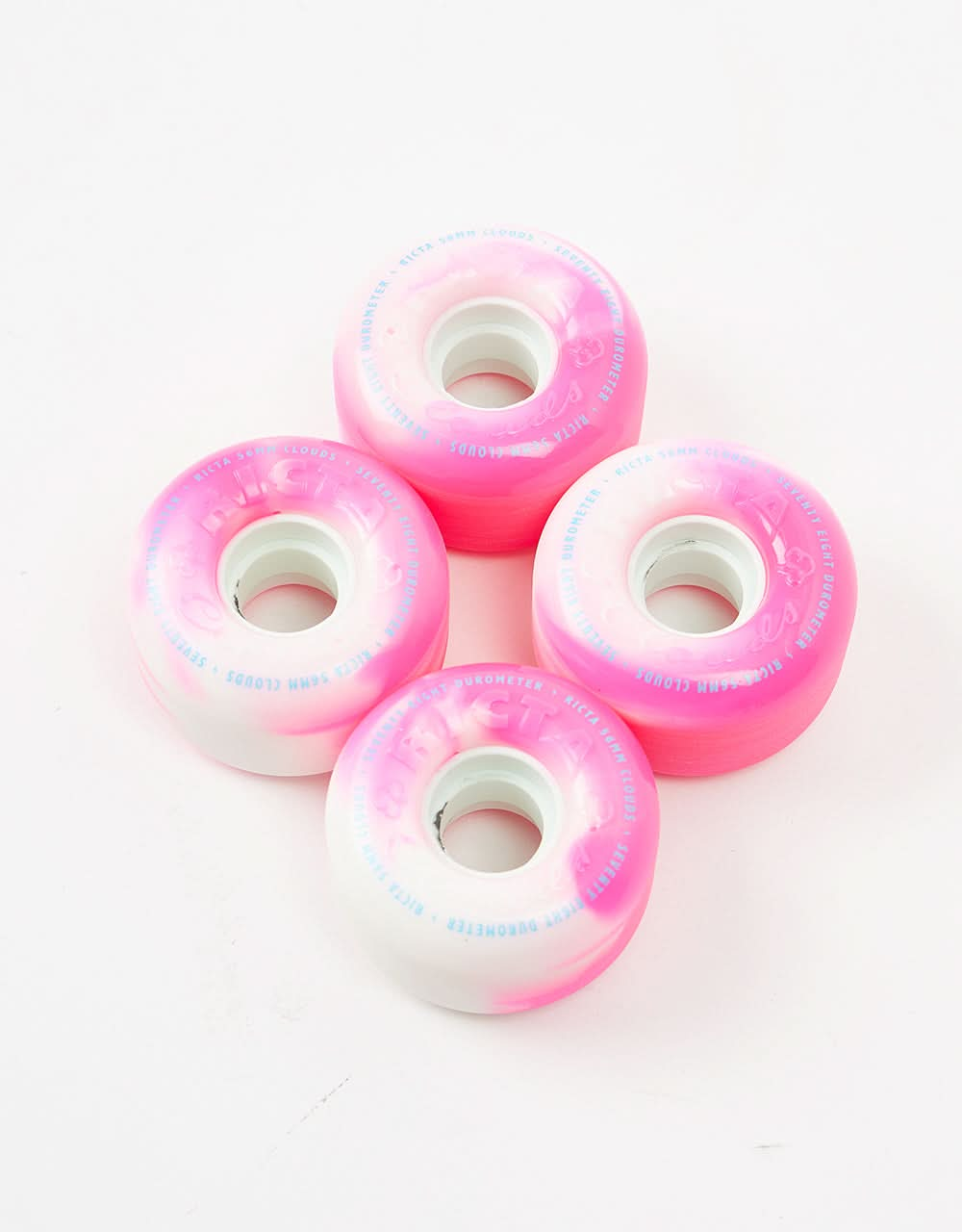 Ricta Clouds Swirls 78a Skateboard Wheels - 56mm