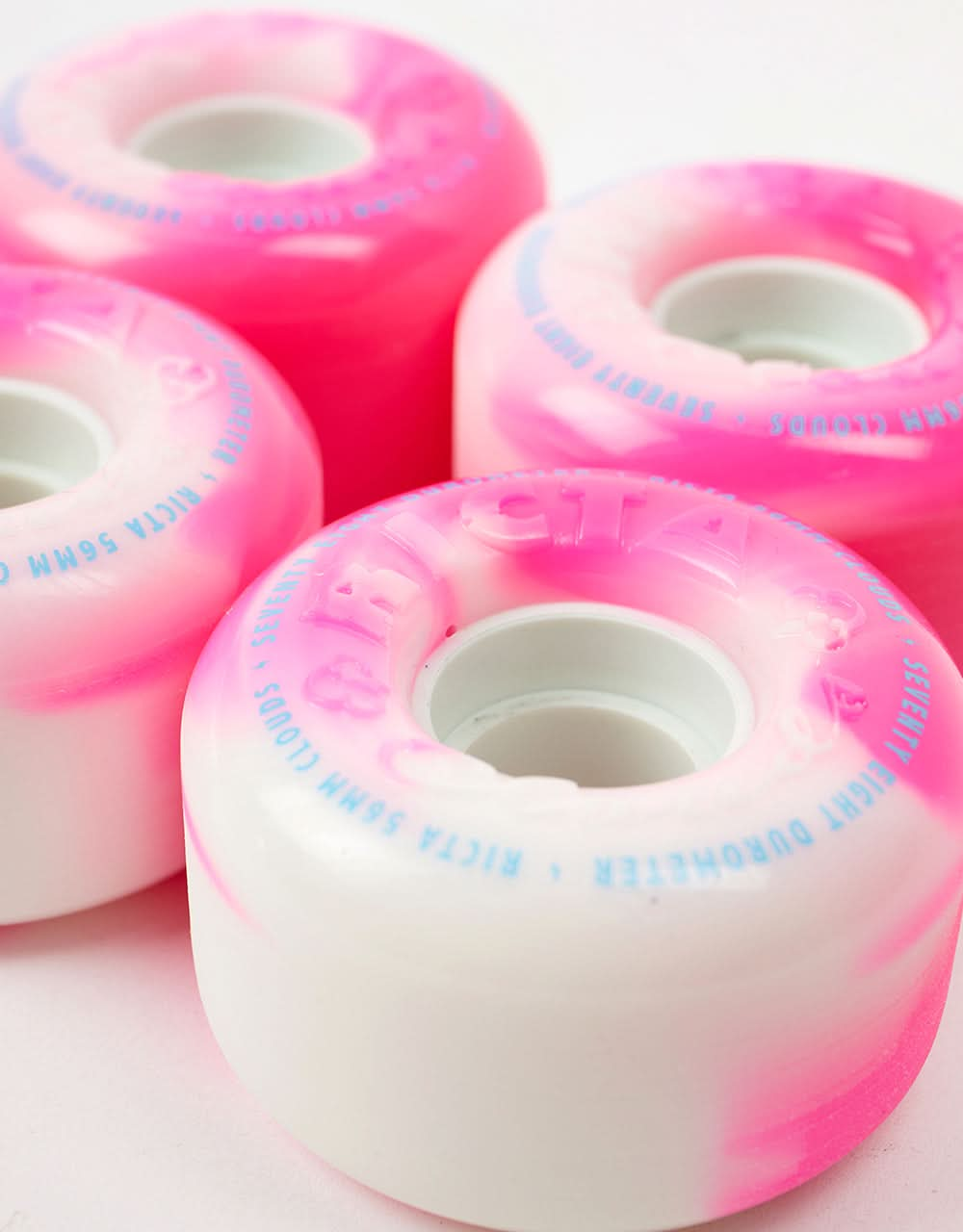 Ricta Clouds Swirls 78a Skateboard Wheels - 56mm