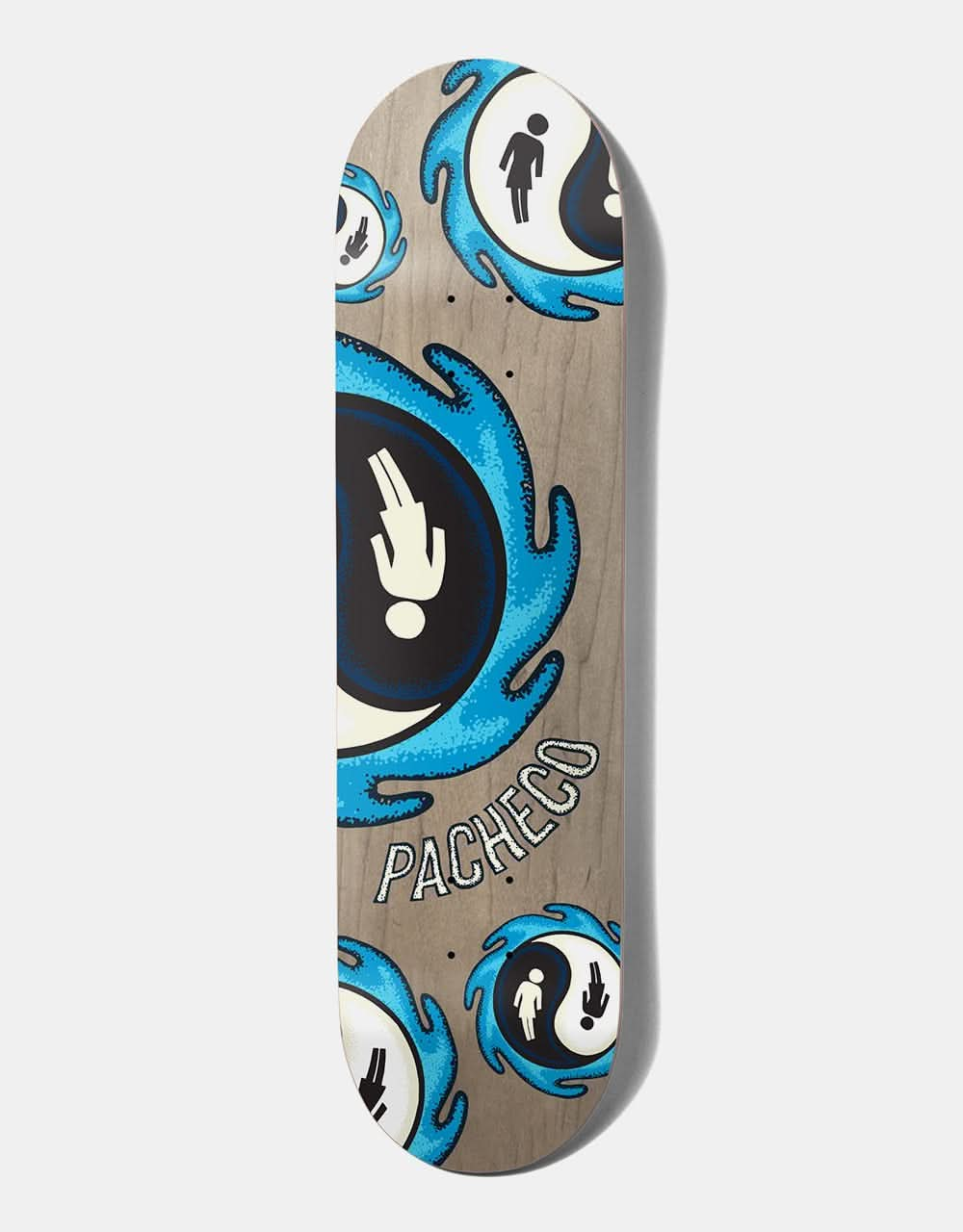 Girl Pacheco Yin Yang Skateboard Deck - 8.375"