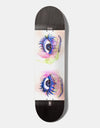 Girl Geering Party Eyes Skateboard Deck - 8.5"