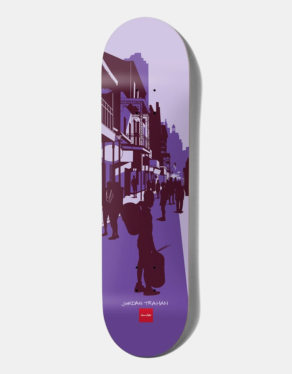 Chocolate Trahan City Series '23 Skateboard Deck - 8.5"