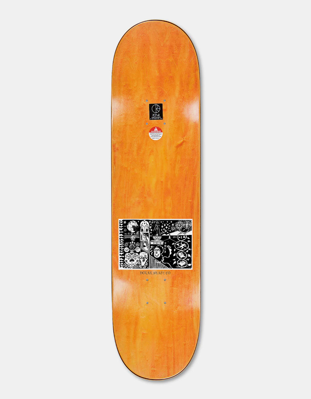 Polar Herrington Tea Riders Skateboard-Deck