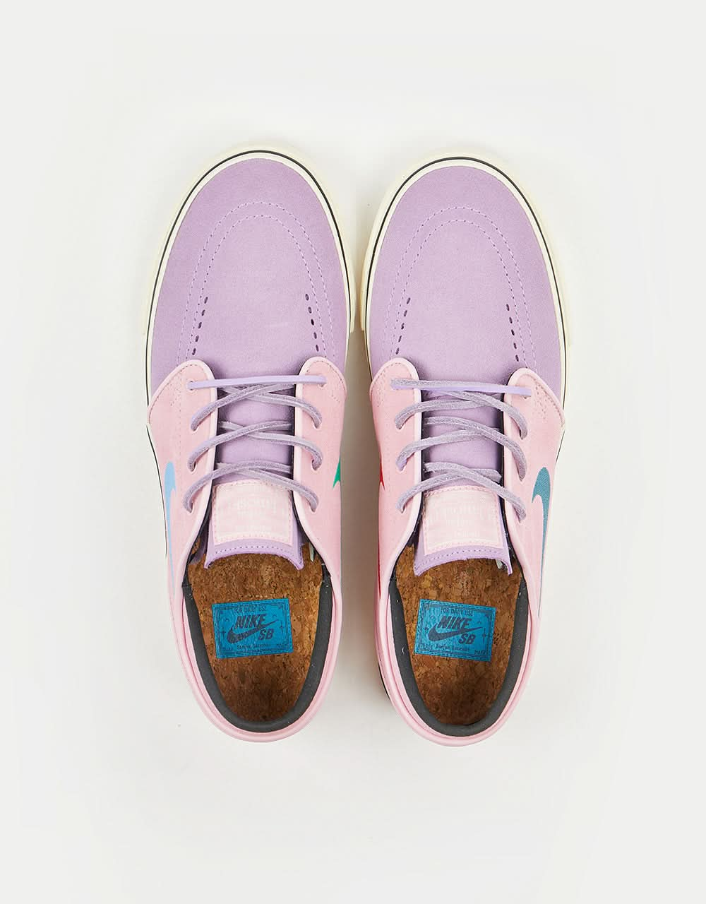 Nike SB Zoom Janoski OG+ Zapatos de skate - Lila/Noise Aqua-Rosa suave