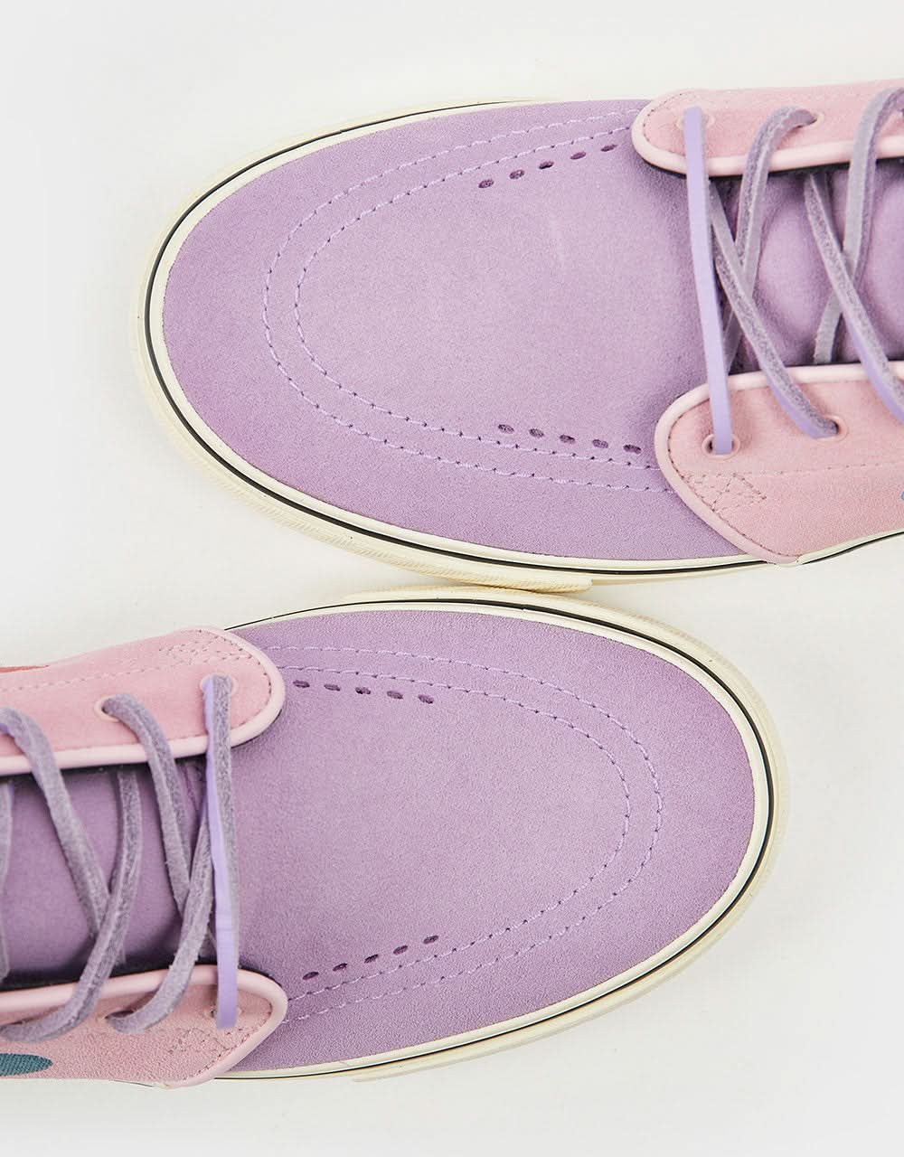 Nike SB Zoom Janoski OG+ Skate Shoes - Lilac/Noise Aqua-Med Soft Pink