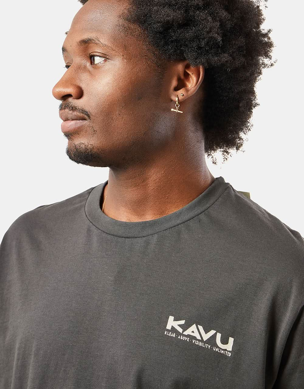 Kavu All The Fun T-Shirt - Black Licorice