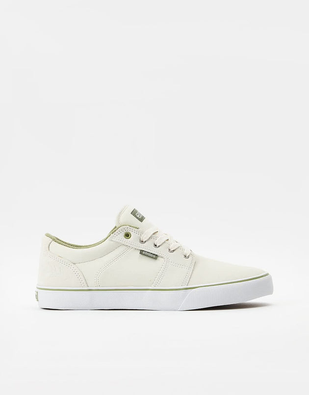 Etnies Barge LS Skate Shoes - White/Green