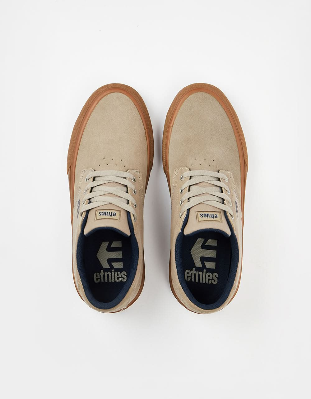 Scarpe da skate Etnies x Michelin Singleton Vulc XLT - Marrone chiaro/gomma