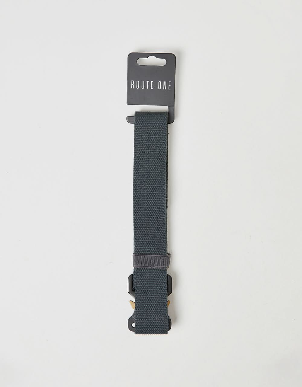 Route One Military Belt - Charcoal