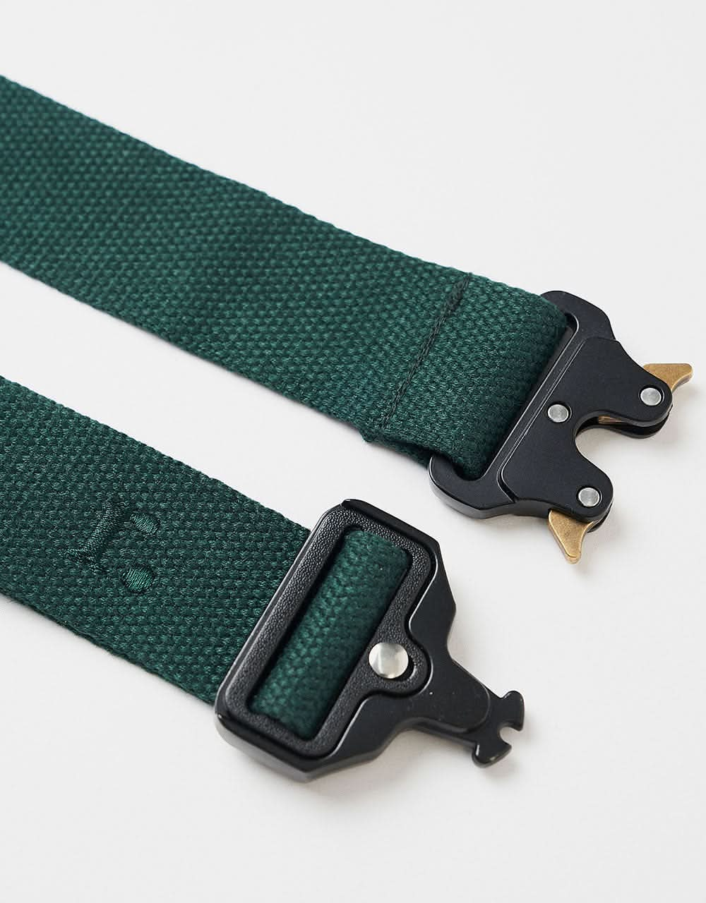 Route One Military Belt - Forest Green