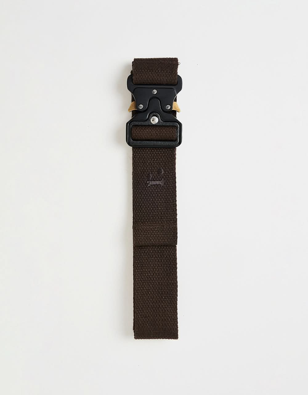 Route One Military Belt - Dark Brown