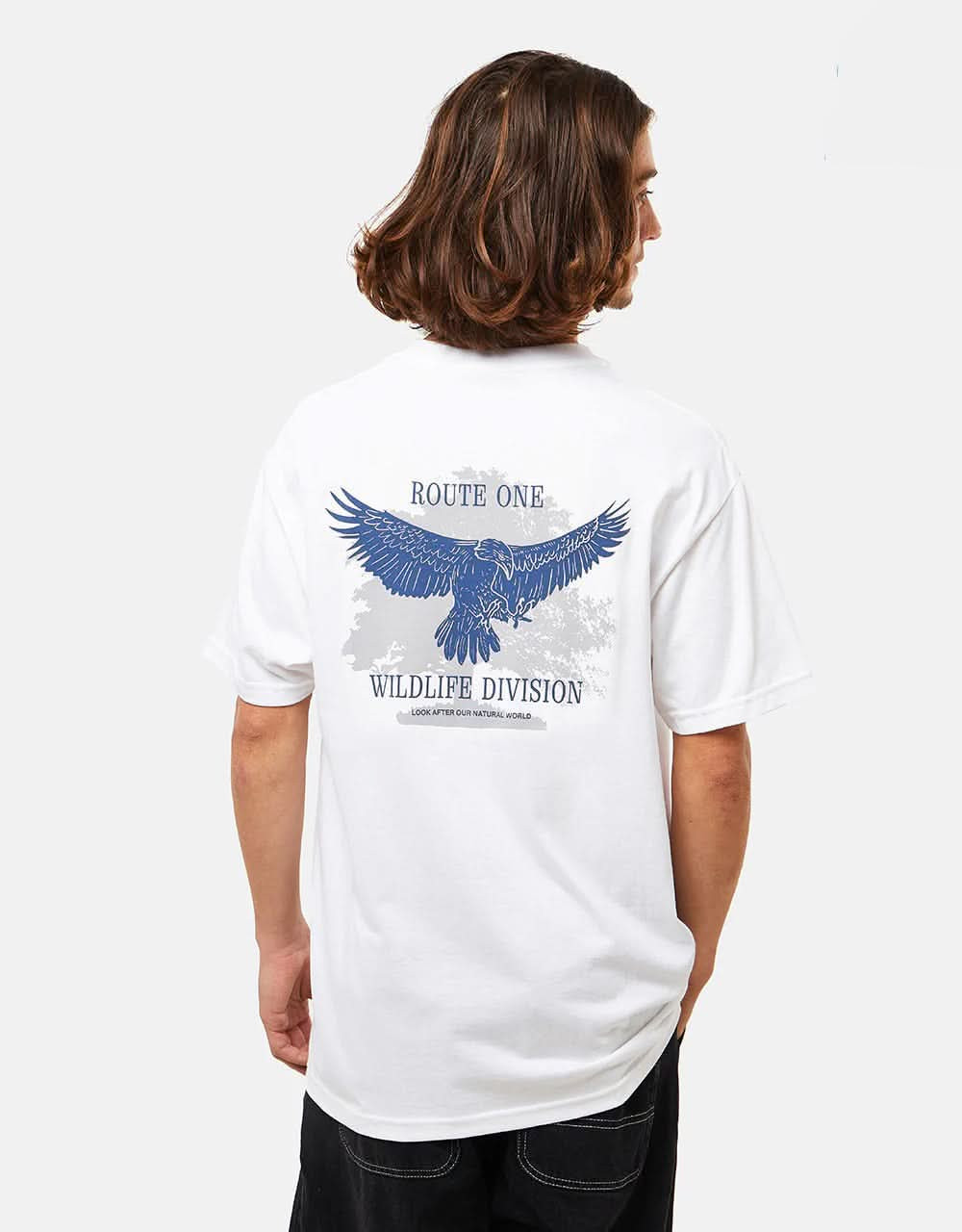 Route One Wildlife Division T-Shirt - White