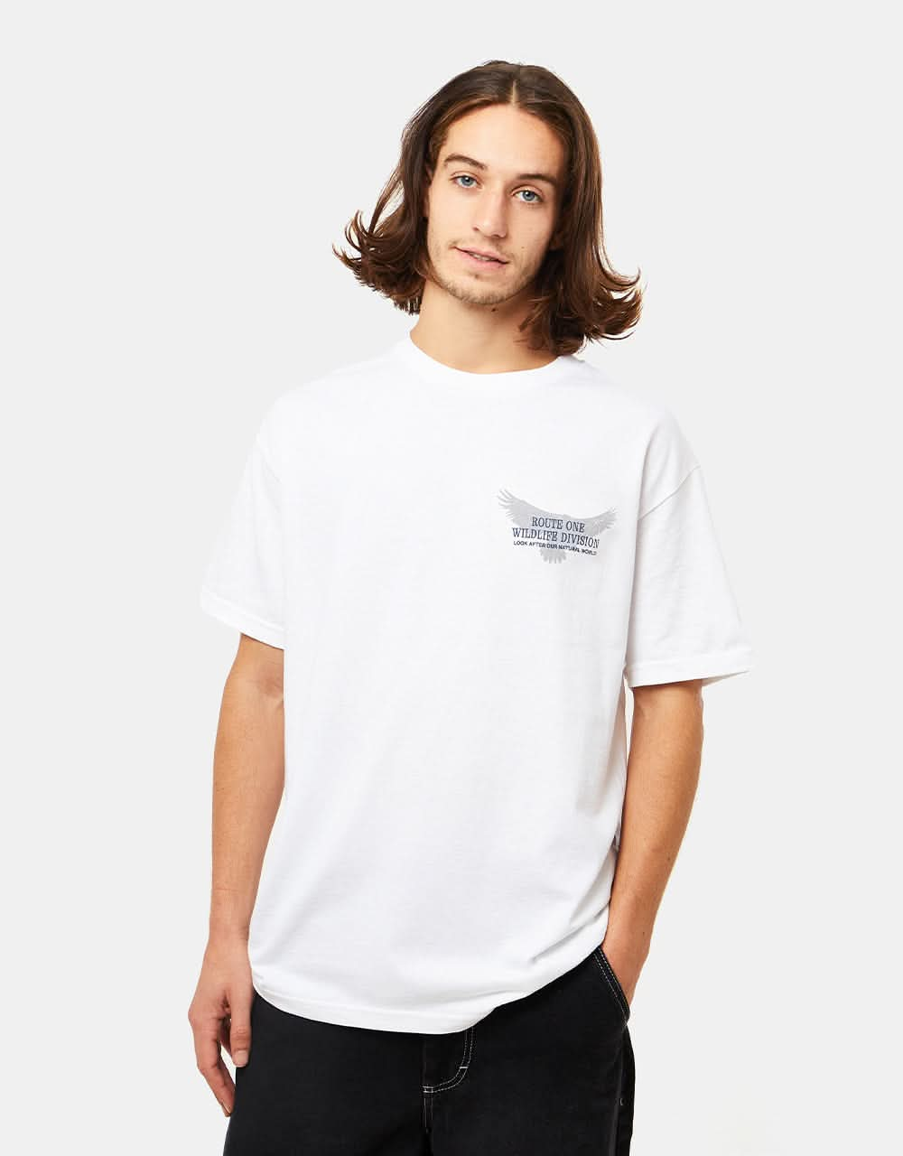 Route One Wildlife Division T-Shirt - White