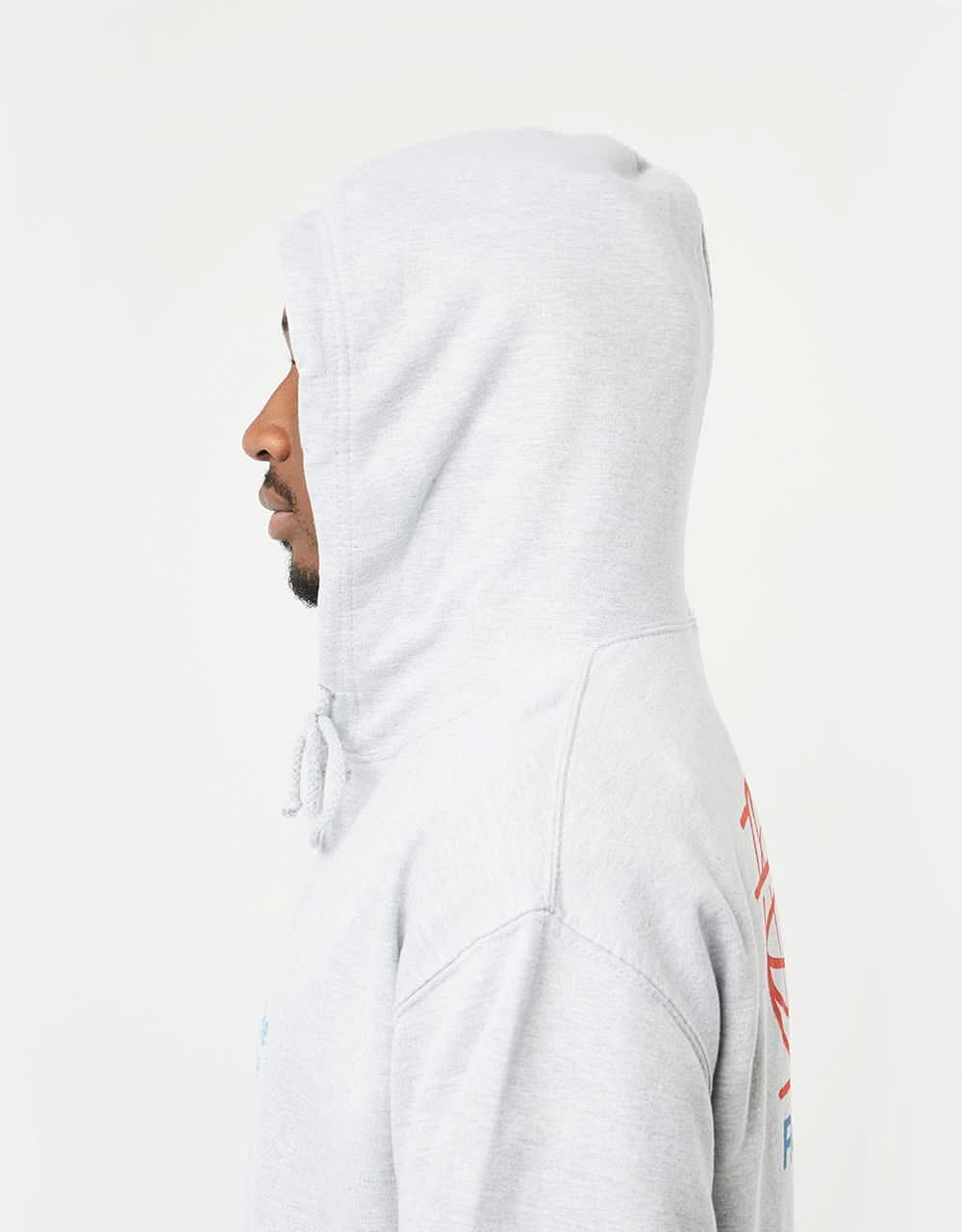 Route One Keep You Rolling Pullover Hoodie - Heather Grey