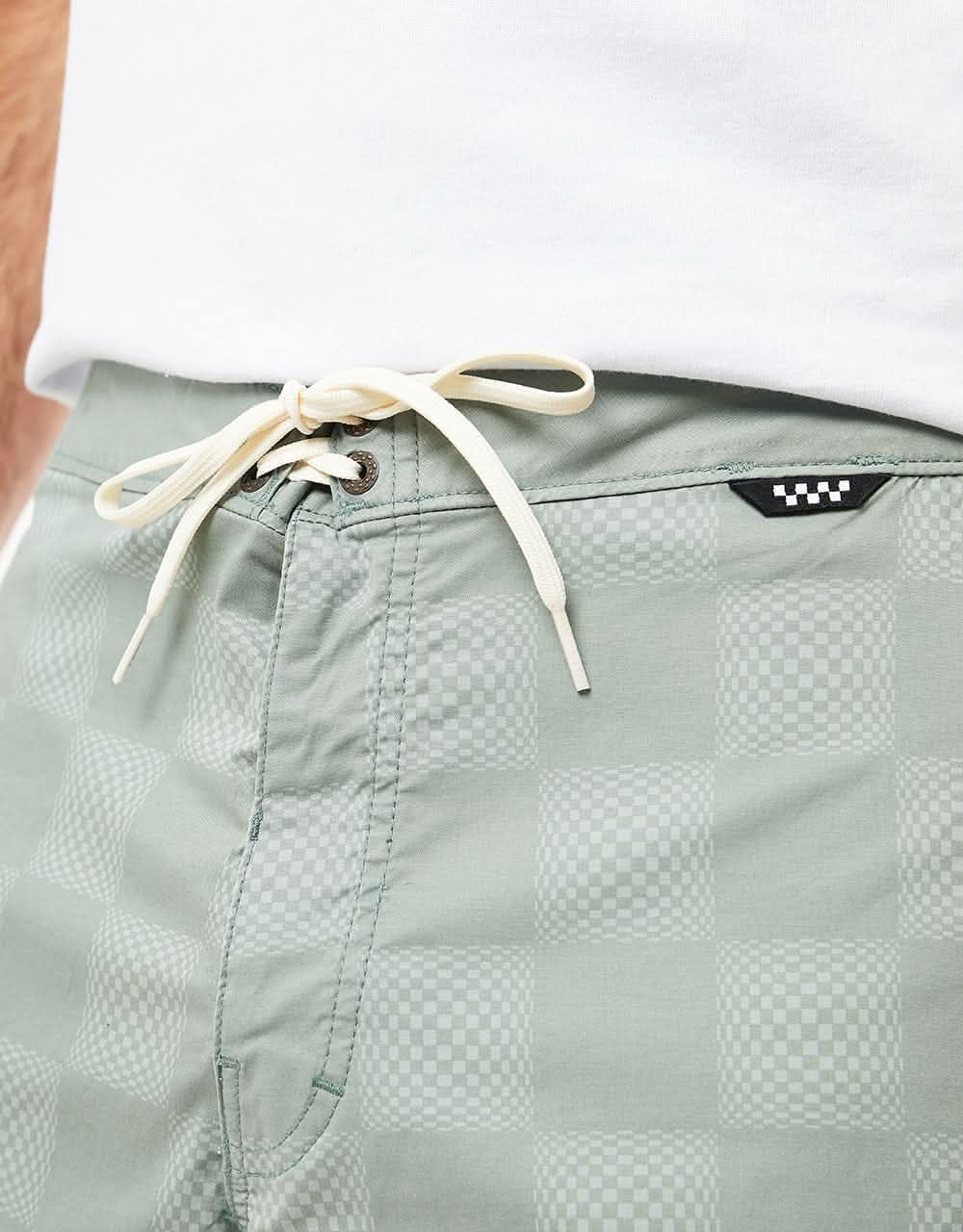 Vans The Daily Vintage Check Boardshort - Chinois Green