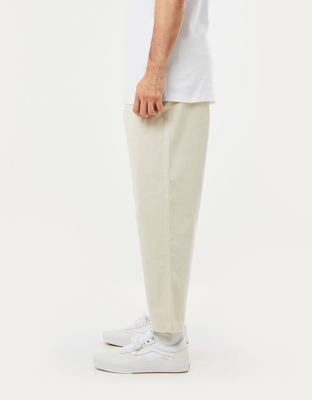 Vans Range Loose Cropped Elastic Pant - Oatmeal