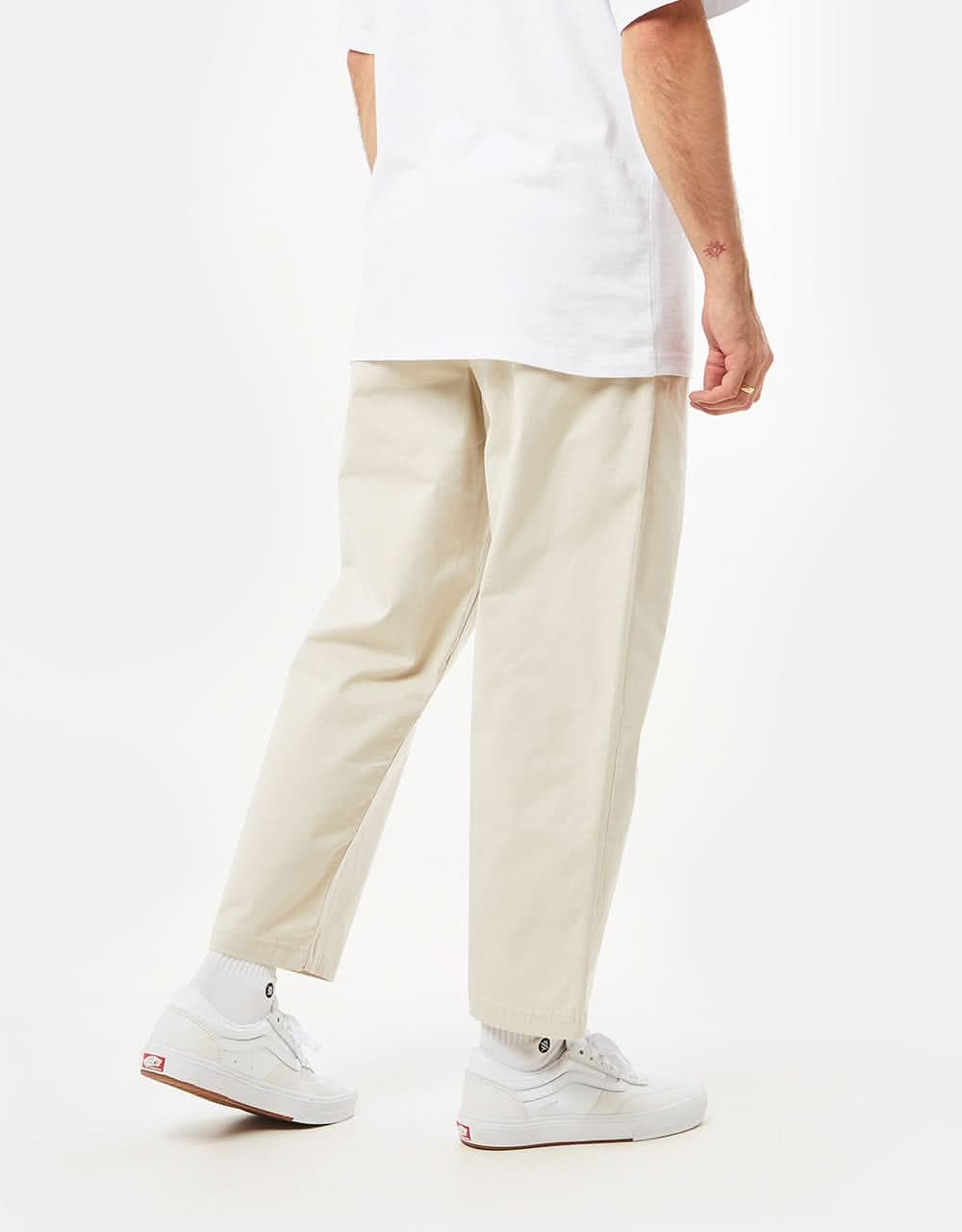 Vans Range Loose Cropped Elastic Pant - Oatmeal