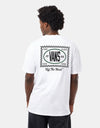 Vans Team Player Checkerboard T-Shirt - White