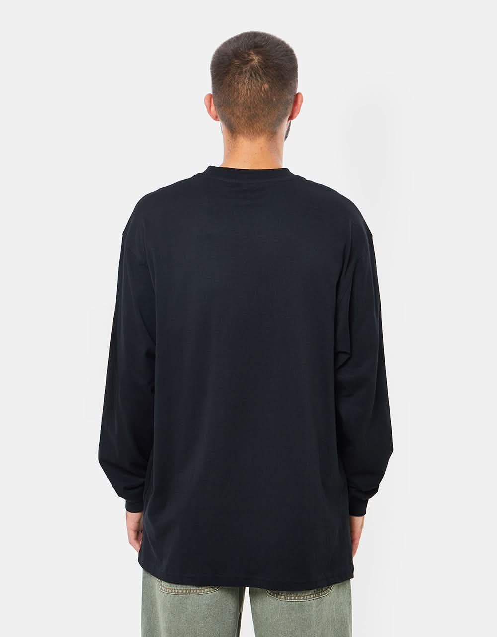 Vans Sidestripe Block L/S T-Shirt - Black