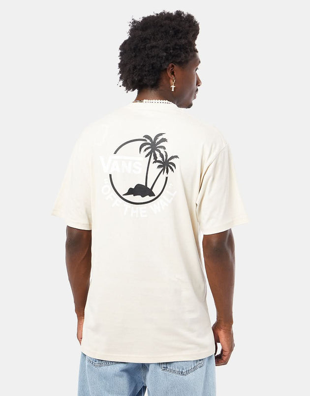 Vans Classic Mini Dual Palm T-Shirt - Oatmeal