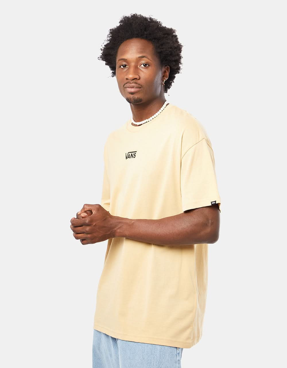 Vans Center Drop Vee T-Shirt - Taos Taupe